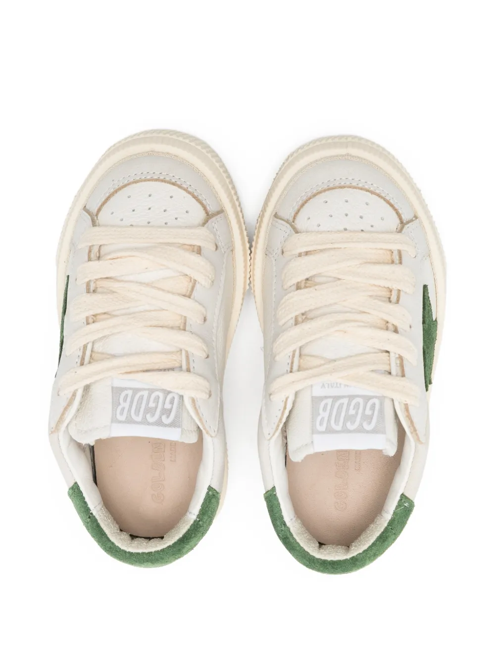 Golden Goose Kids May sneakers Beige