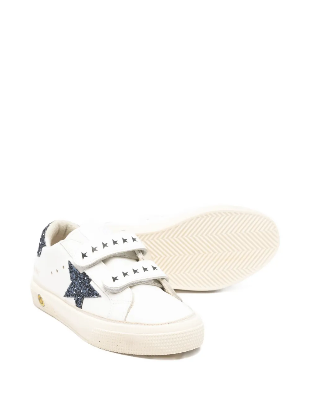 Golden Goose Kids May School sneakers Wit