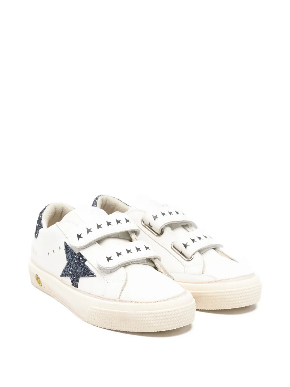 Golden Goose Kids Sneakers May School - Bianco
