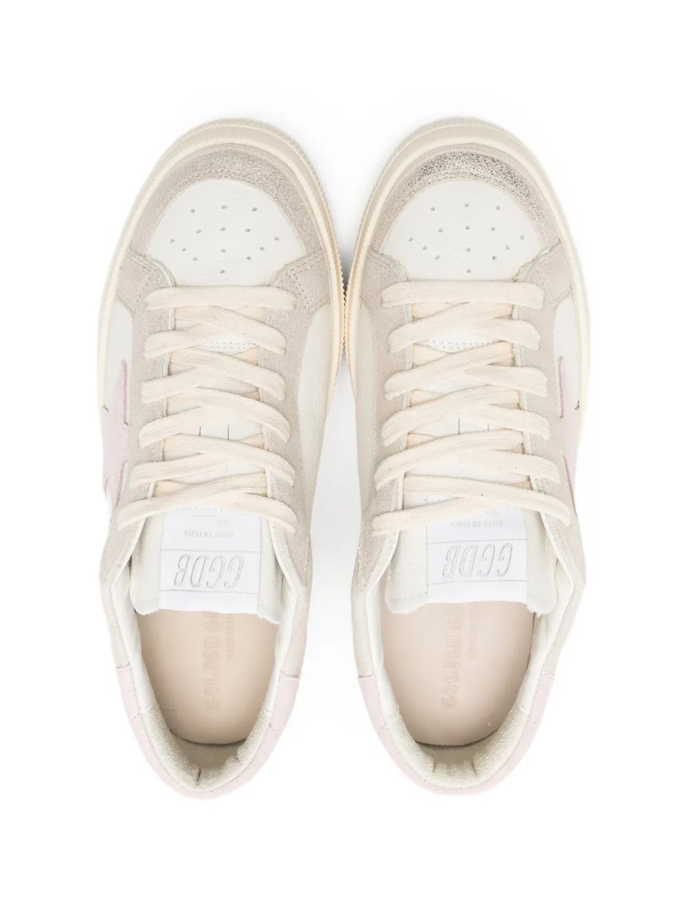 Golden Goose Kids May sneakers Wit