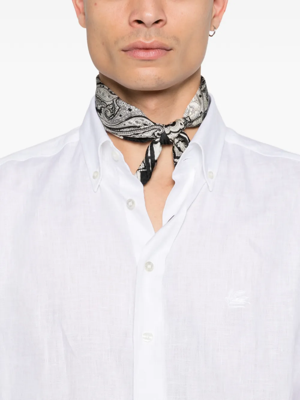 ETRO Overhemd met knopen Wit