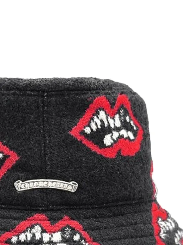 Chrome Hearts Chomper Bucket Hat | Grey | FARFETCH ZA