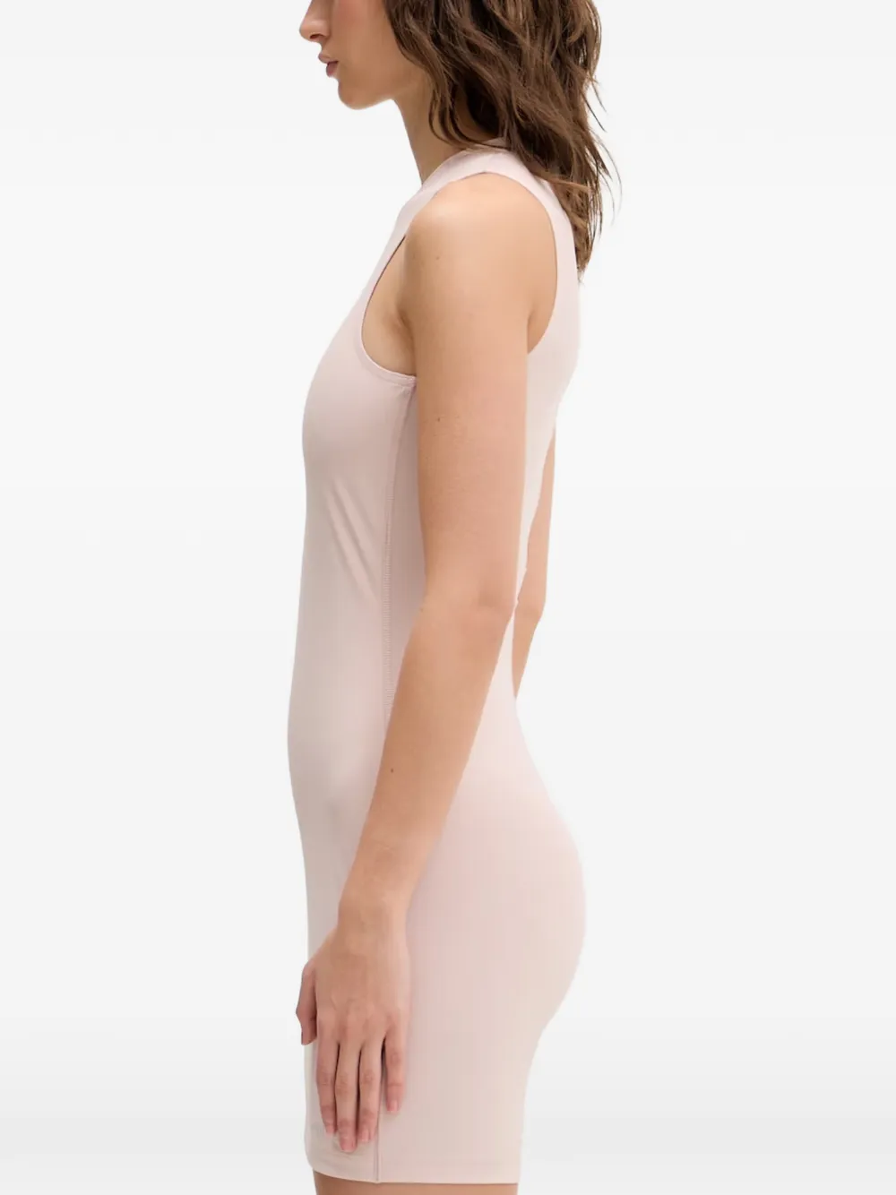 VETEMENTS Mini-jurk met ronde hals Beige