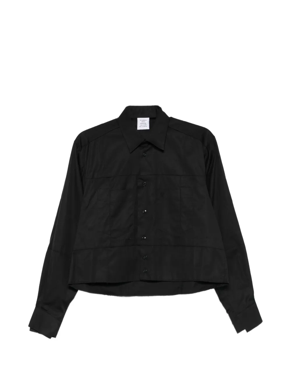 VETEMENTS pocket shirt - Nero