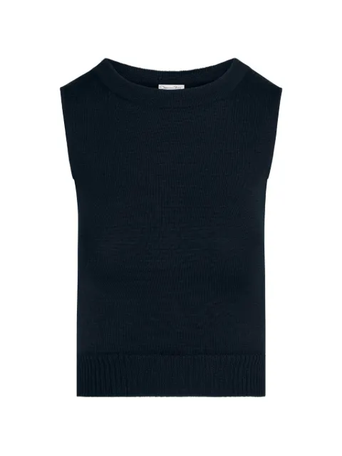 Oscar de la Renta 크롭 울 베스트