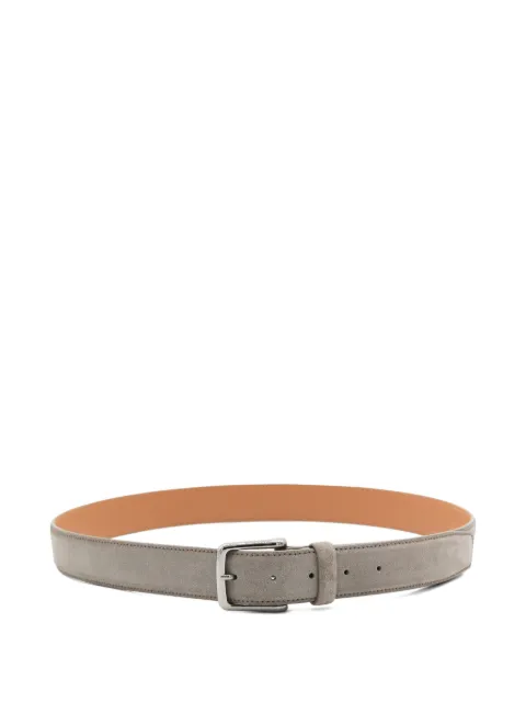 Tod's suede buckle belt