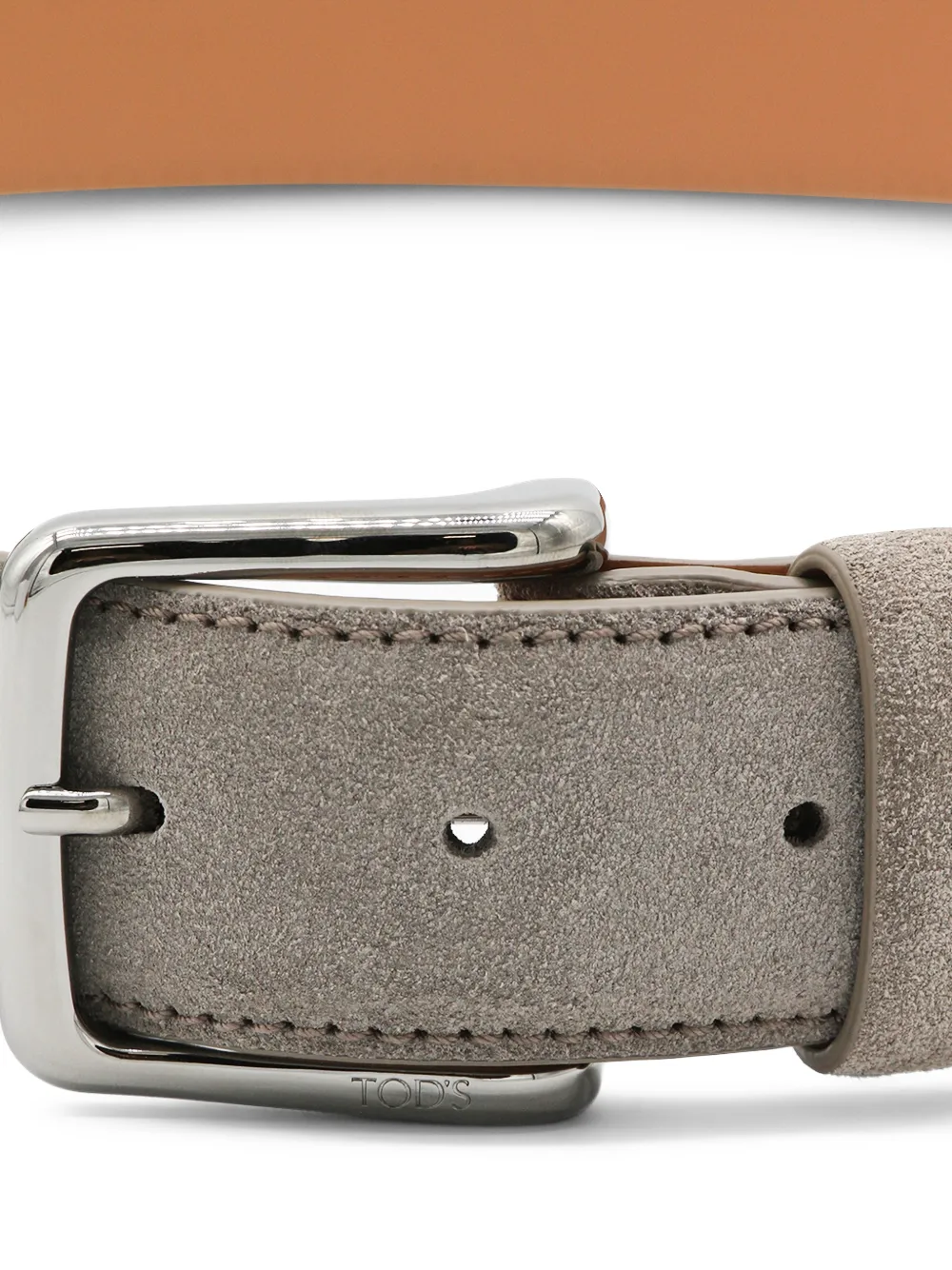 Tod's Su&egrave;de gespriem - Grijs