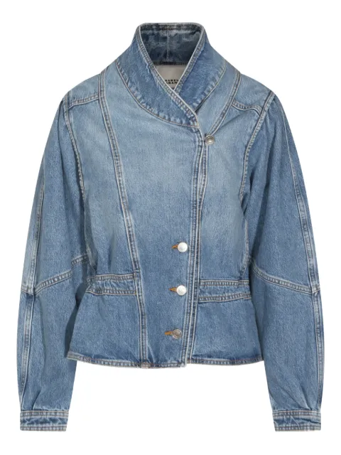 MARANT ÉTOILE stand-up collar cotton jacket
