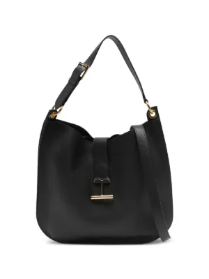 TOM FORD Tara レザー ショルダーバッグ | ブラック | FARFETCH JP