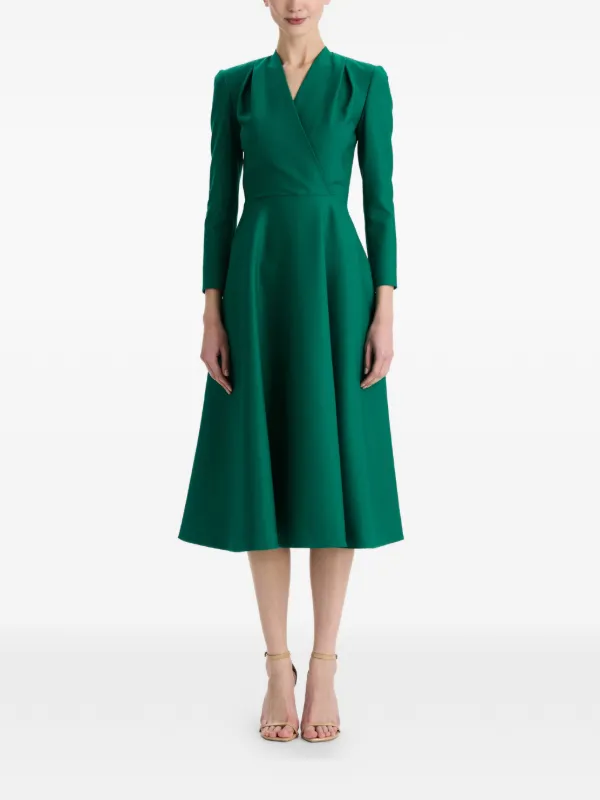 halter green dress Green Sequin Halter Maxi Dress main image 1
