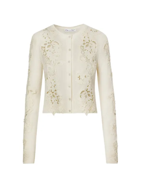 Oscar de la Renta cárdigan Porcelain