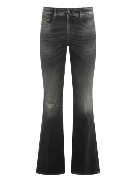 Diesel ripped bootcut jeans