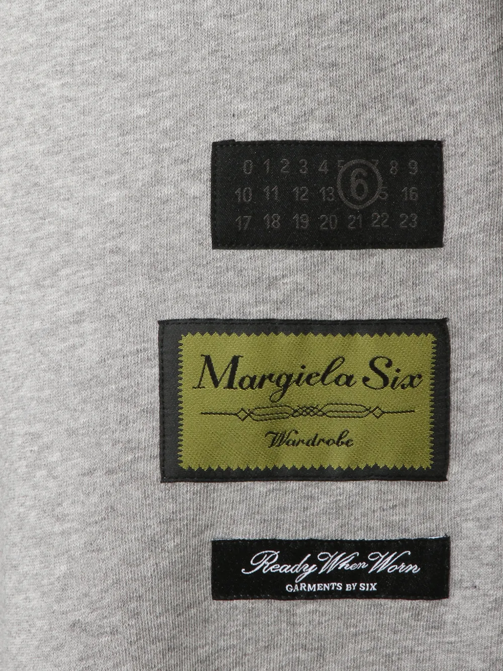 MM6 Maison Margiela Trainingsshorts met opgestikte zak Grijs