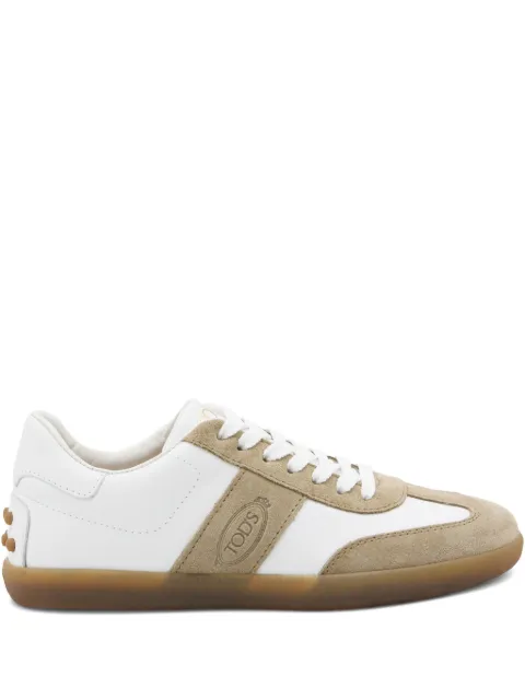 Tod's Tabs lace-up panelled sneakers