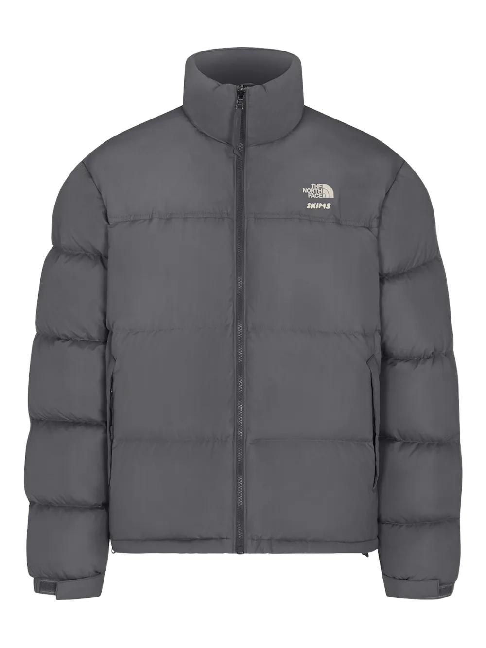 Skims x The North Face 1996 Nuptse padded jacket - Grau