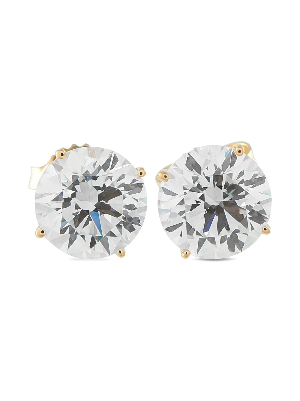 LB Exclusive diamond stud earrings - Gold