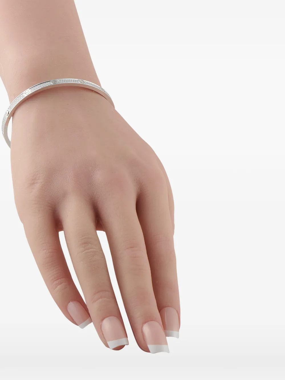 Cartier small Love diamond bracelet - Argento