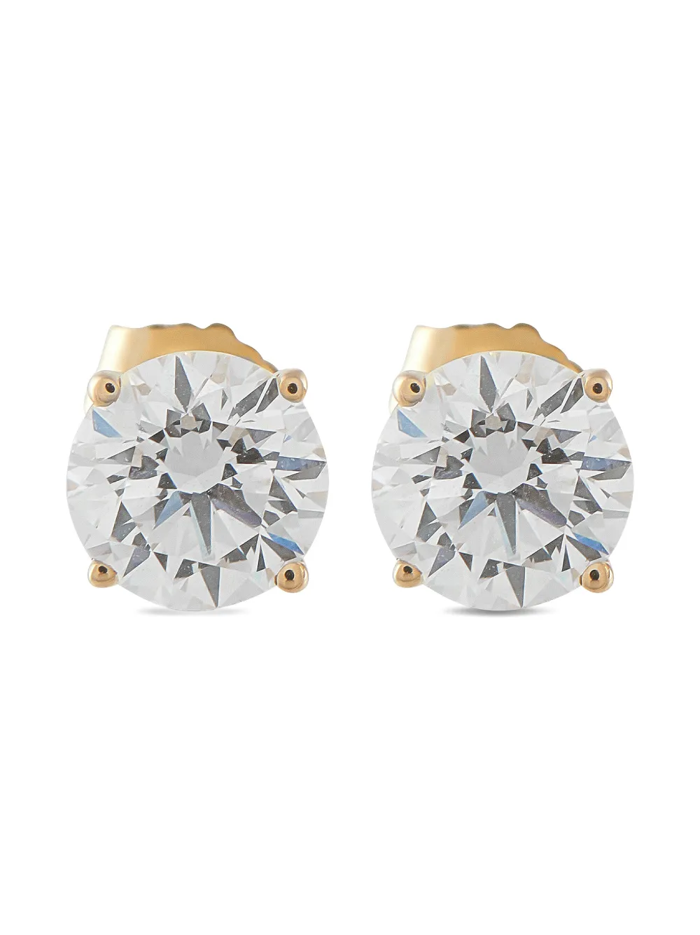 LB Exclusive lab-grown diamond stud earrings - Oro