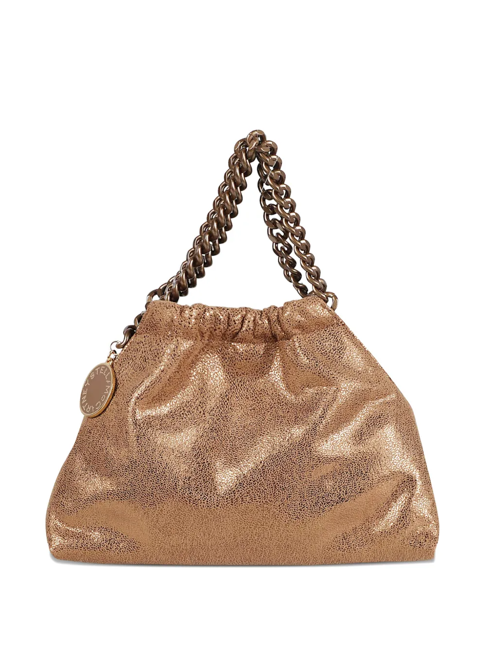 Stella McCartney chain handle tote bag - Marrone