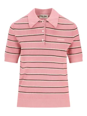 Miu Miu Polo Shirts | FARFETCH US