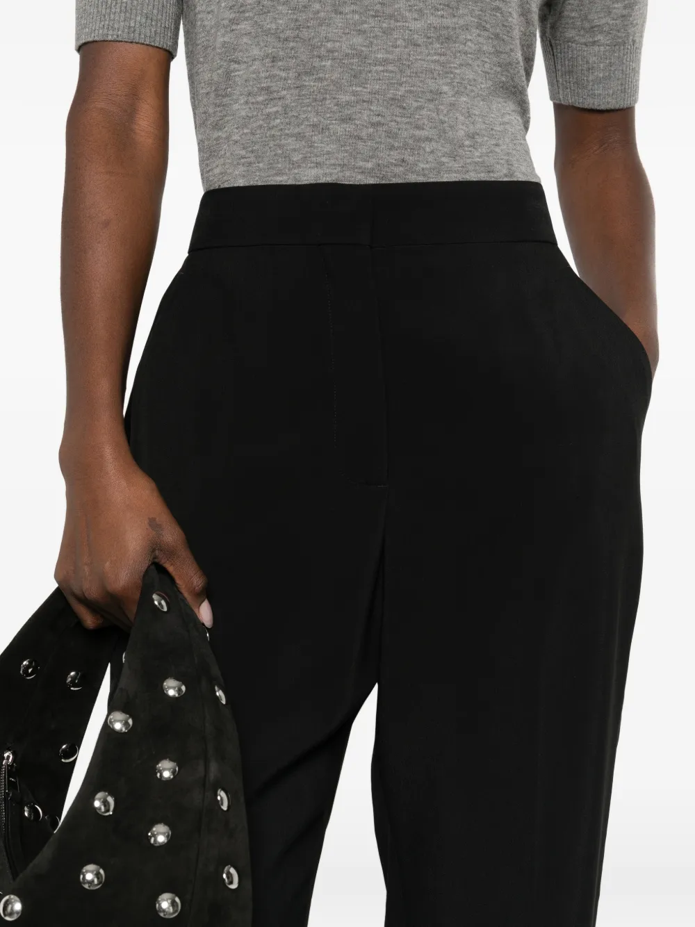 Givenchy Pantalon met zak en knopen Zwart