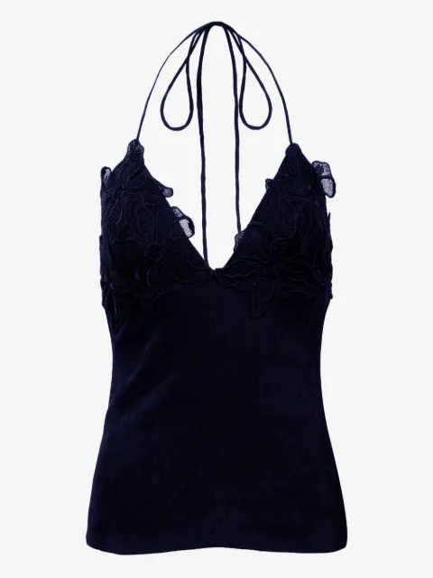 Silvia Tcherassi Diora floral lace top