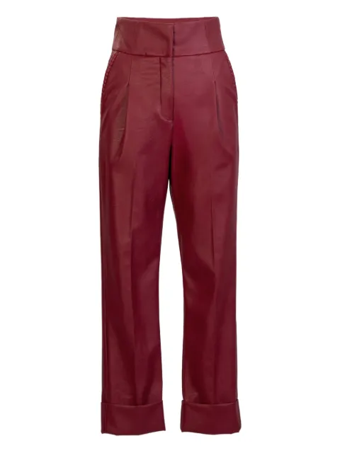Silvia Tcherassi Moad cuffed trousers