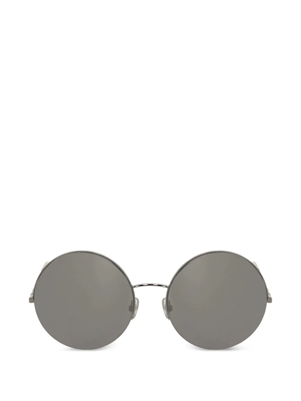 Victoria Beckham round-frame sunglasses - Argento