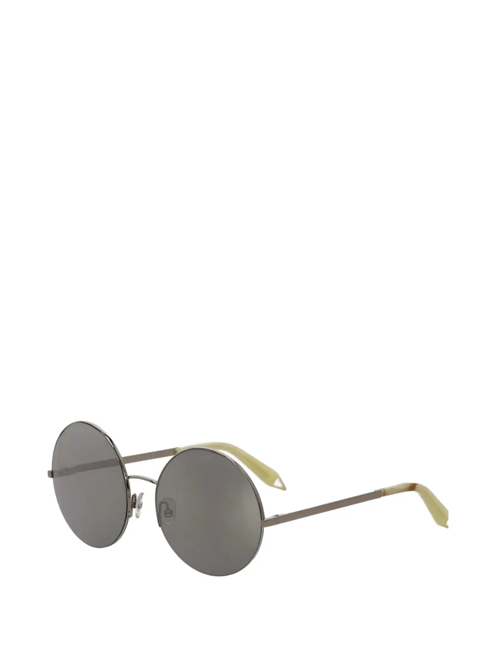 Victoria Beckham Eyewear Zonnebril met rond montuur Zilver