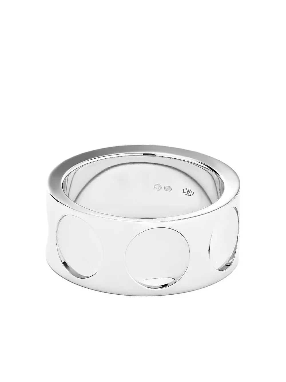 Louis Vuitton Pre-Owned Ring mit rundem Band - Silber