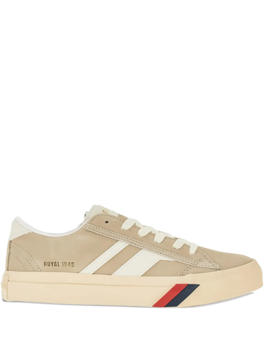 Pro-Keds striped-detail sneakers - Nude