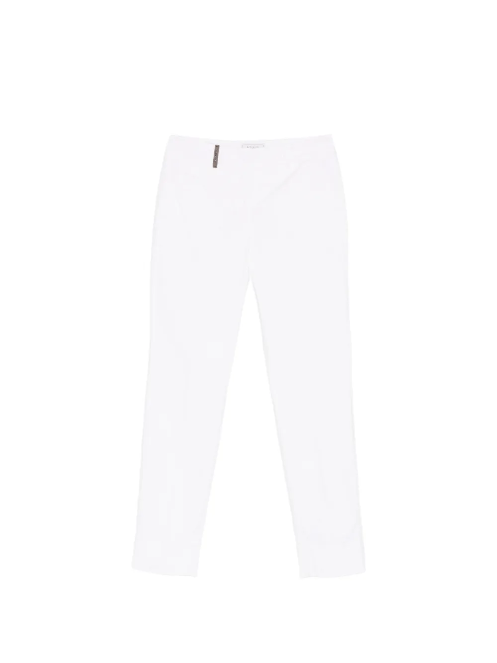 Peserico Pantaloni con passanti - Bianco