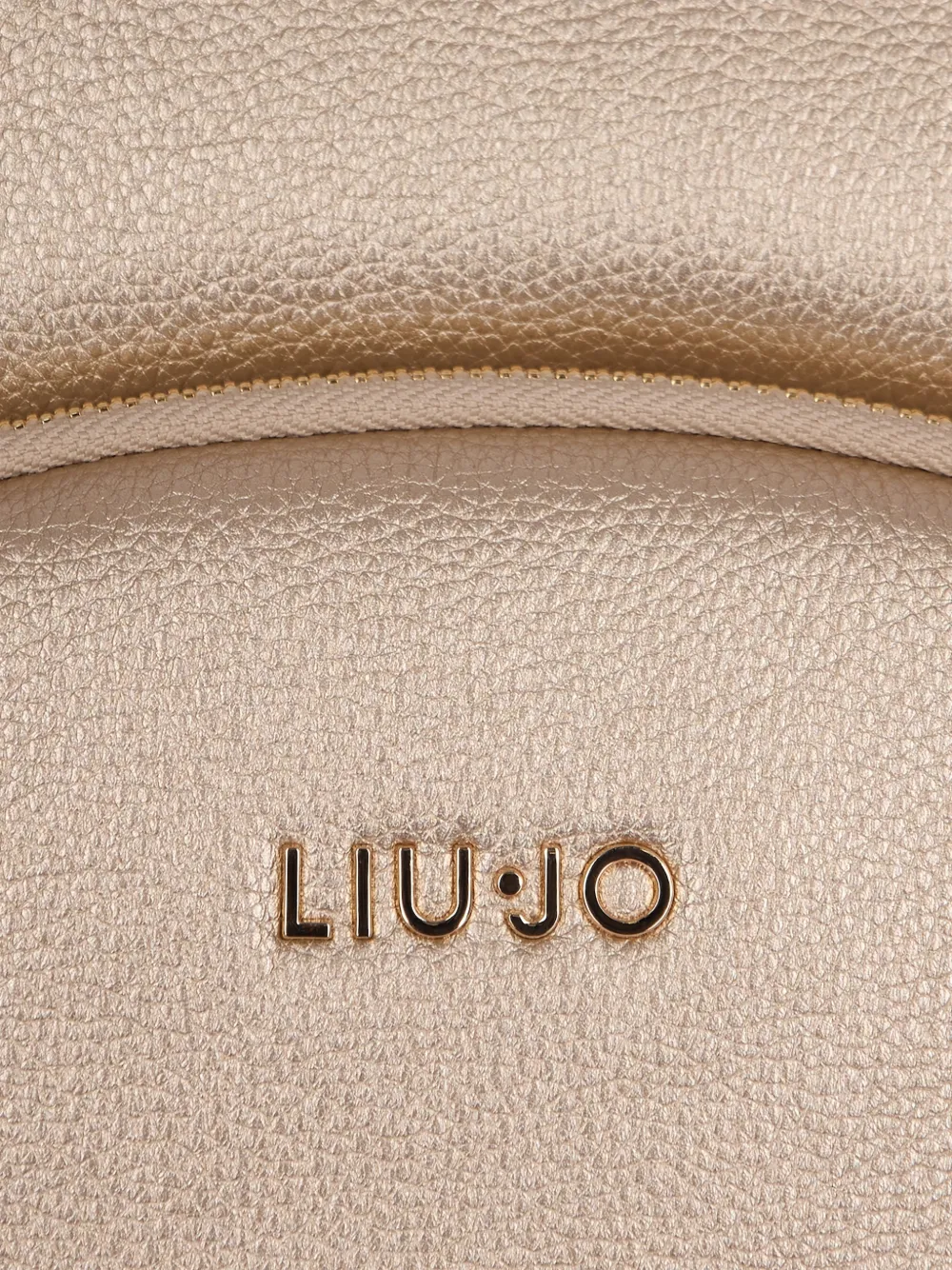  Liu Jo Logo Backpack - Gold 