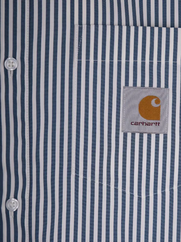 Carhartt WIP ストライプ シャツ | ブルー | FARFETCH JP