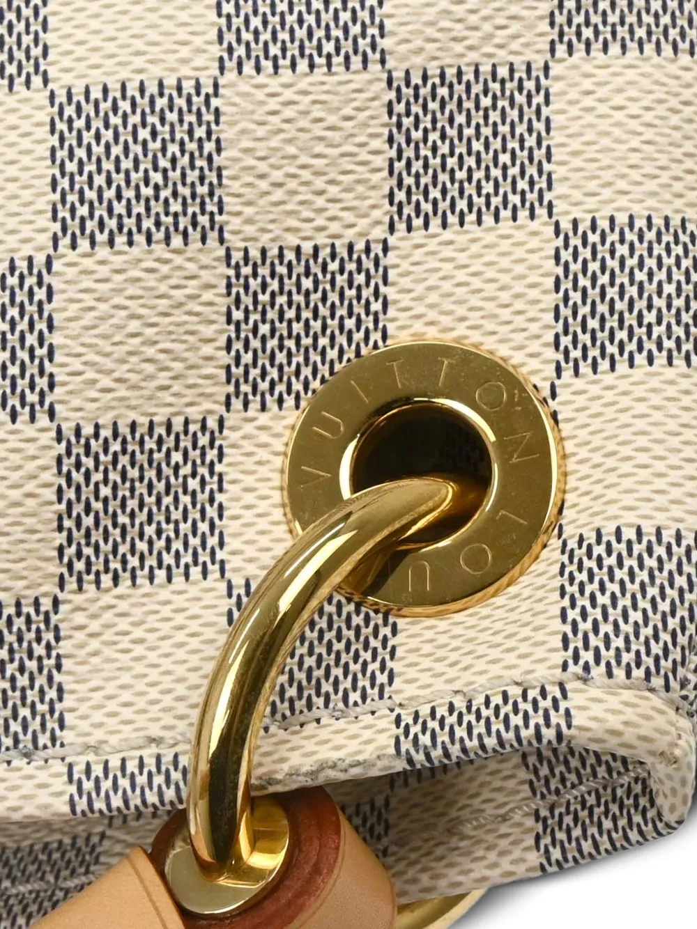 2013 Damier Handle Tote Bag