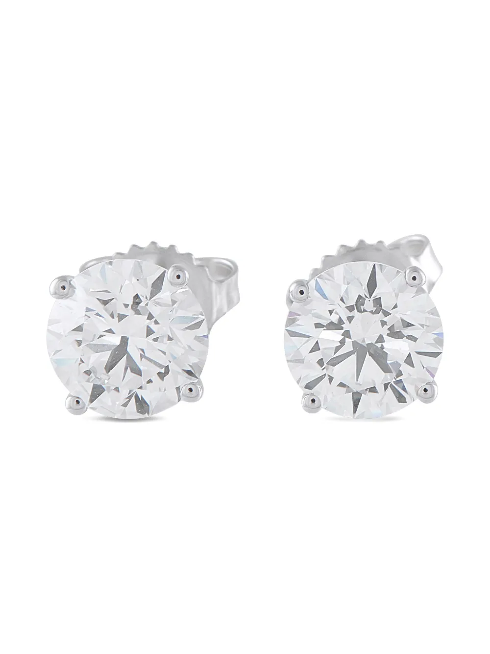 LB Exclusive lab-grown diamond stud earrings - Argento