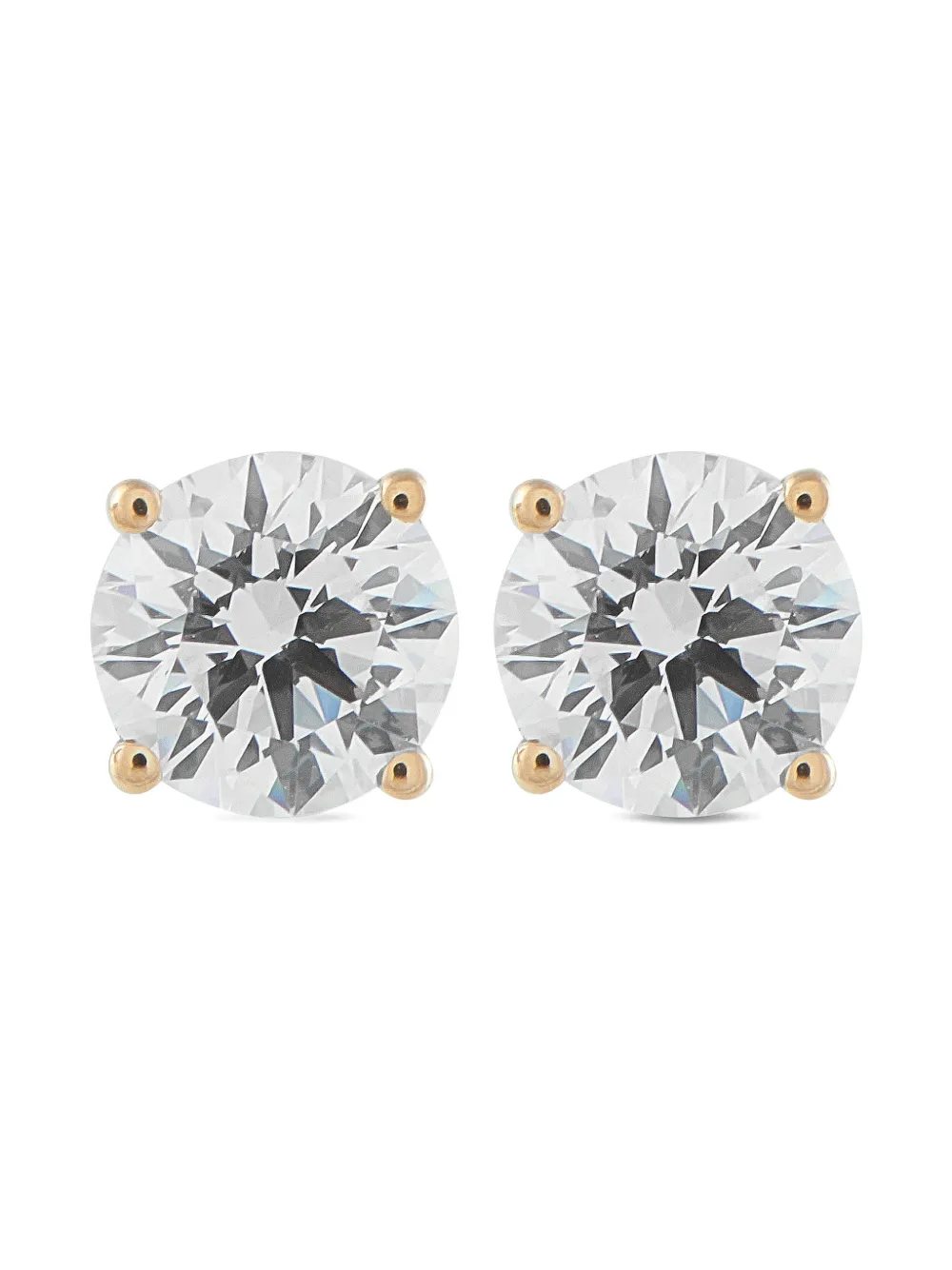 LB Exclusive lab-grown diamond stud earrings - Bianco