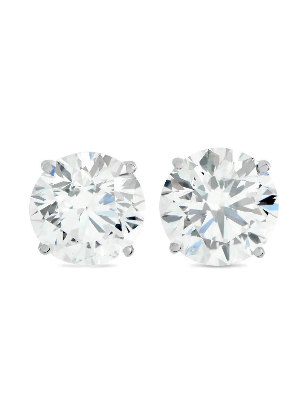 LB Exclusive lab-grown diamond stud earrings - Argento