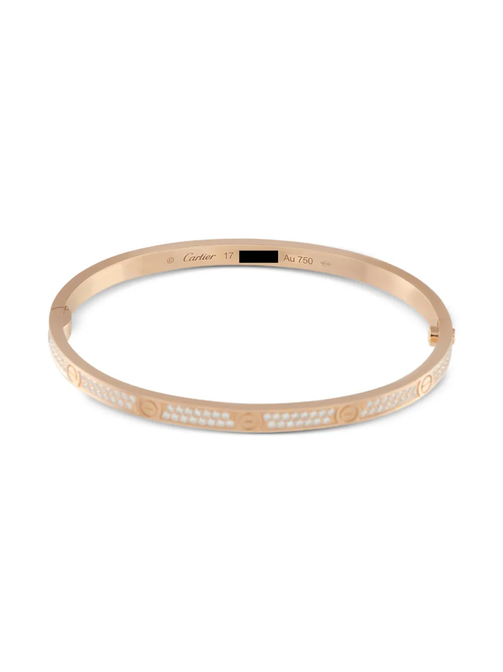 Cartier Love diamond bracelet - Rosa