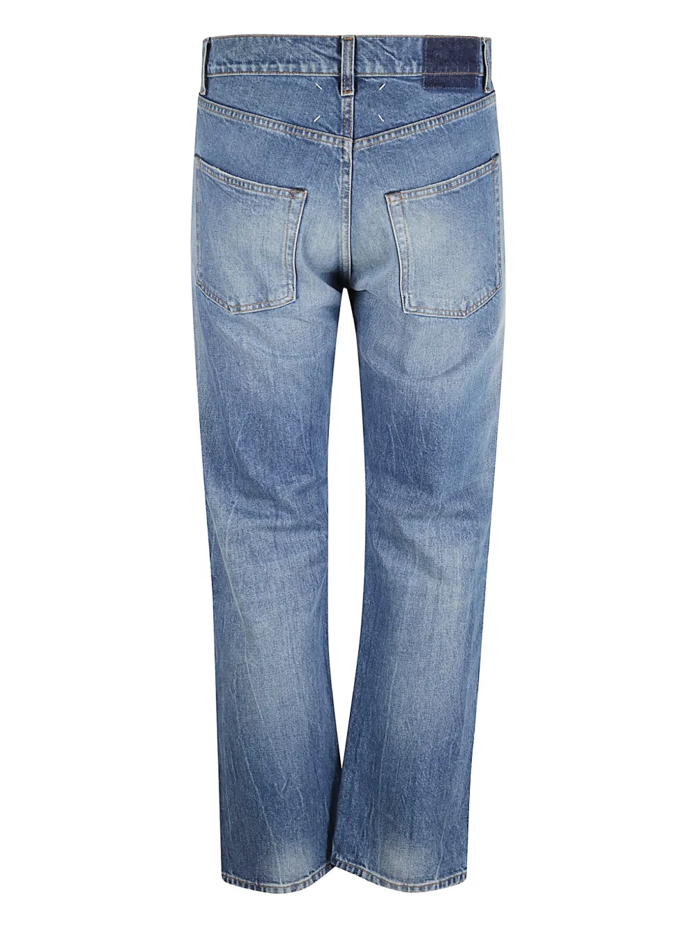 Maison Margiela Jeans met patchwork - Blauw
