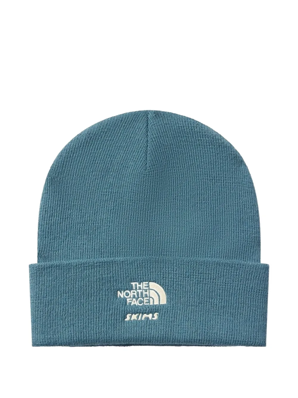 Skims x The North Face Berretto con logo - Blu