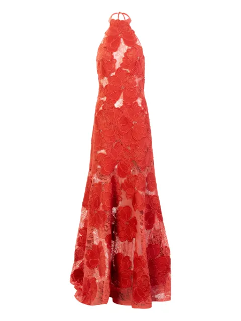 Silvia Tcherassi Mab floral lace maxi dress