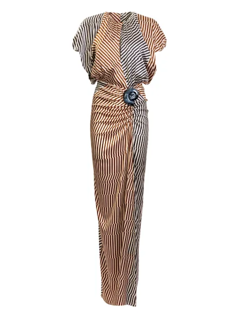 Silvia Tcherassi Kala striped maxi dress