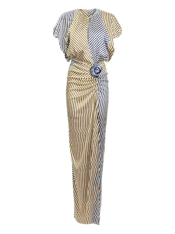 silvia tcherassi brown dress Lais Dress main image 1