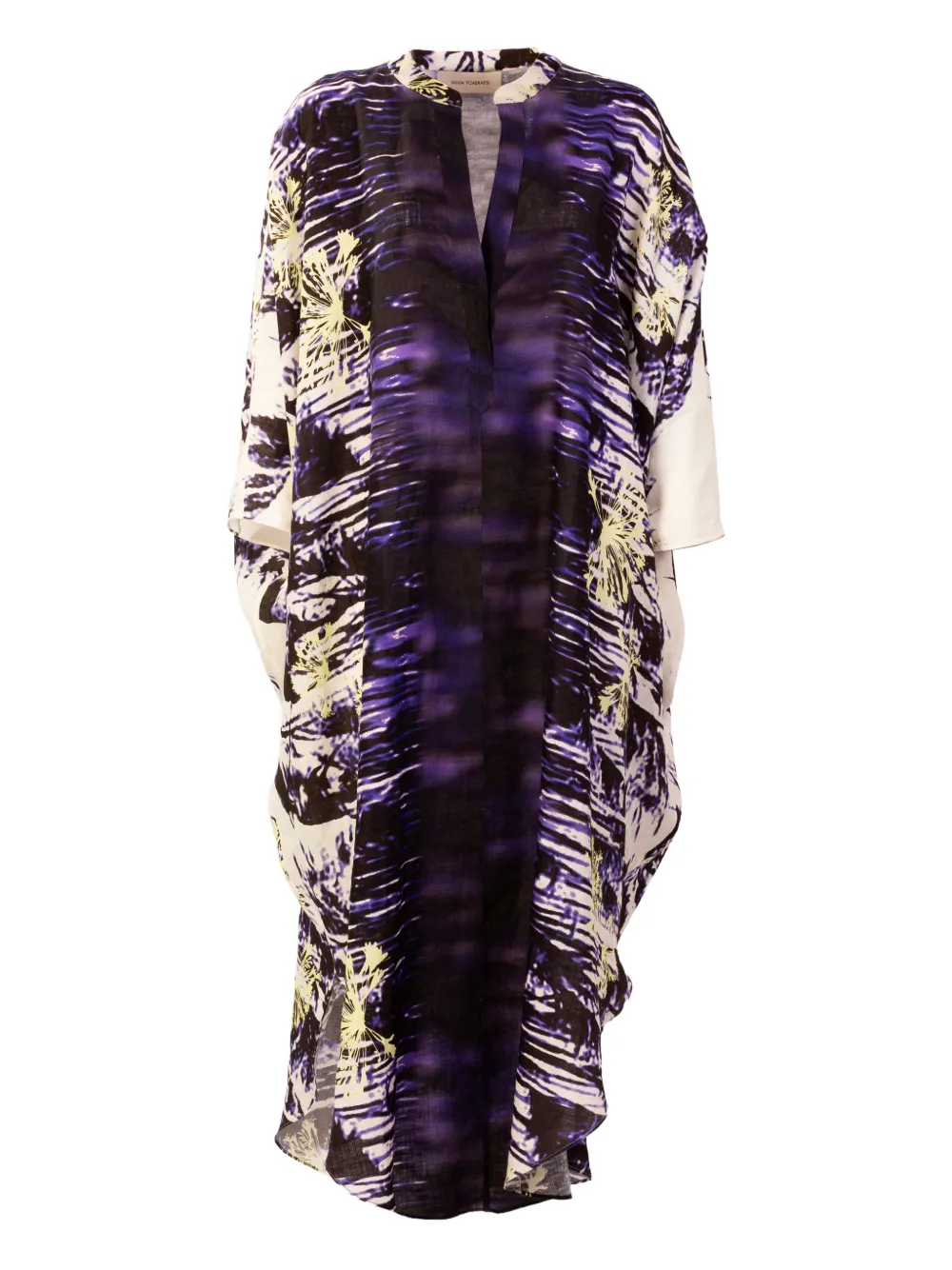 Silvia Tcherassi Ilse printed midi dress - Viola
