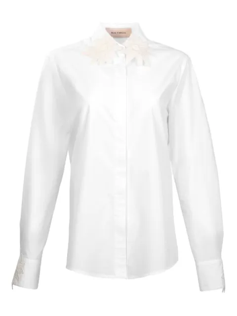 Silvia Tcherassi Naroa floral-detail shirt