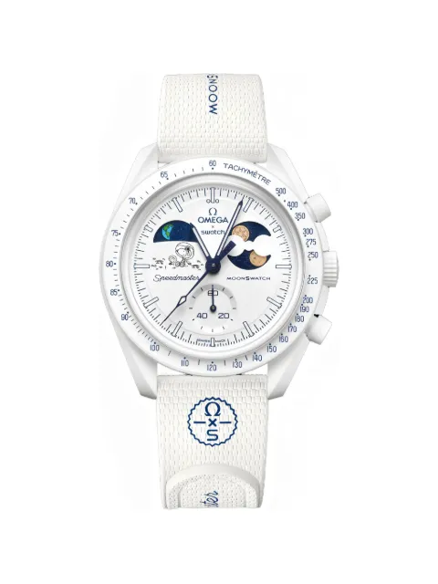 Swatch x Swatch Moonphase bioceramic 42mm watch