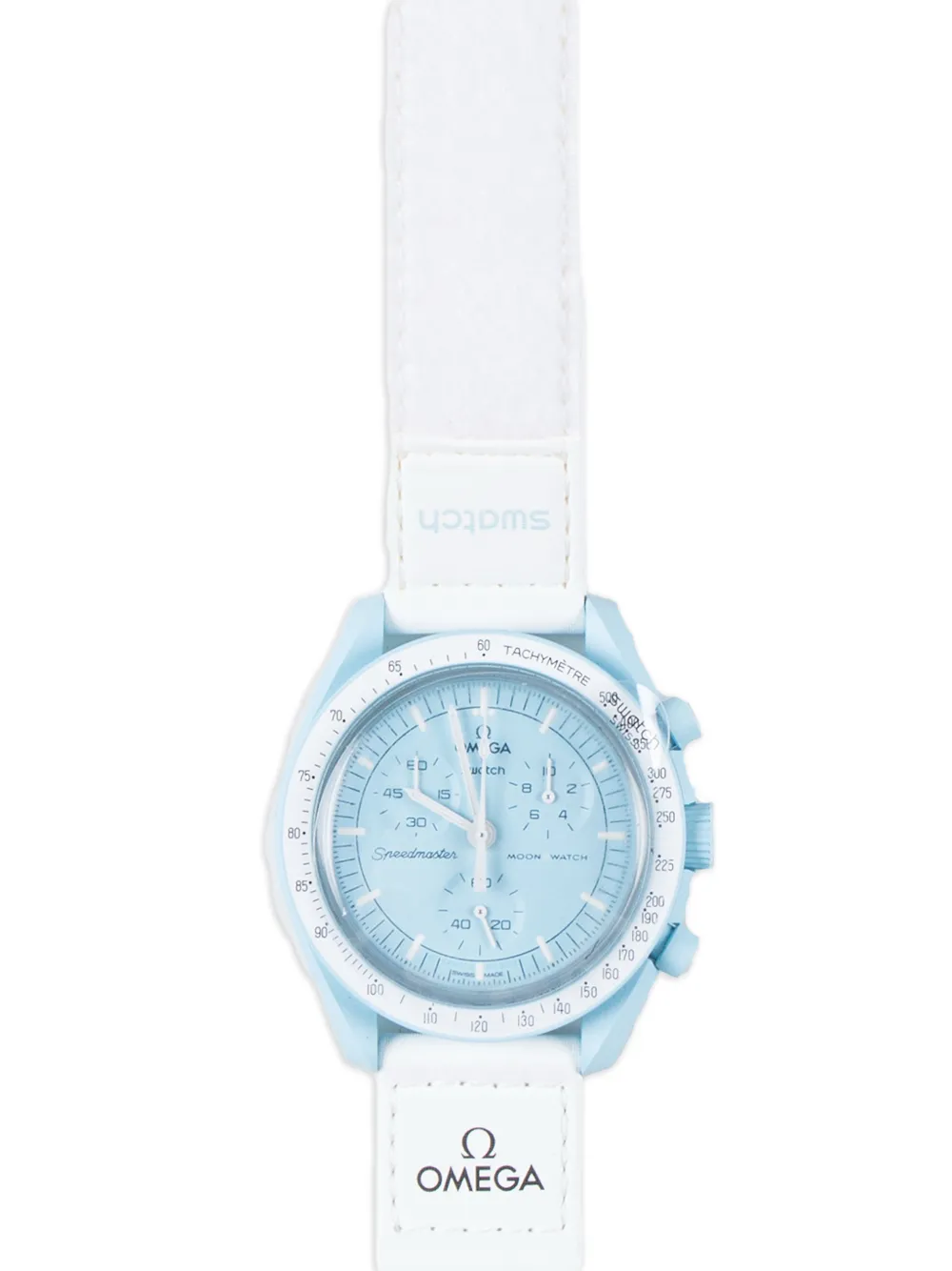 OMEGA x Swatch Bioceramic Moonswatch 42mm watch - Blu