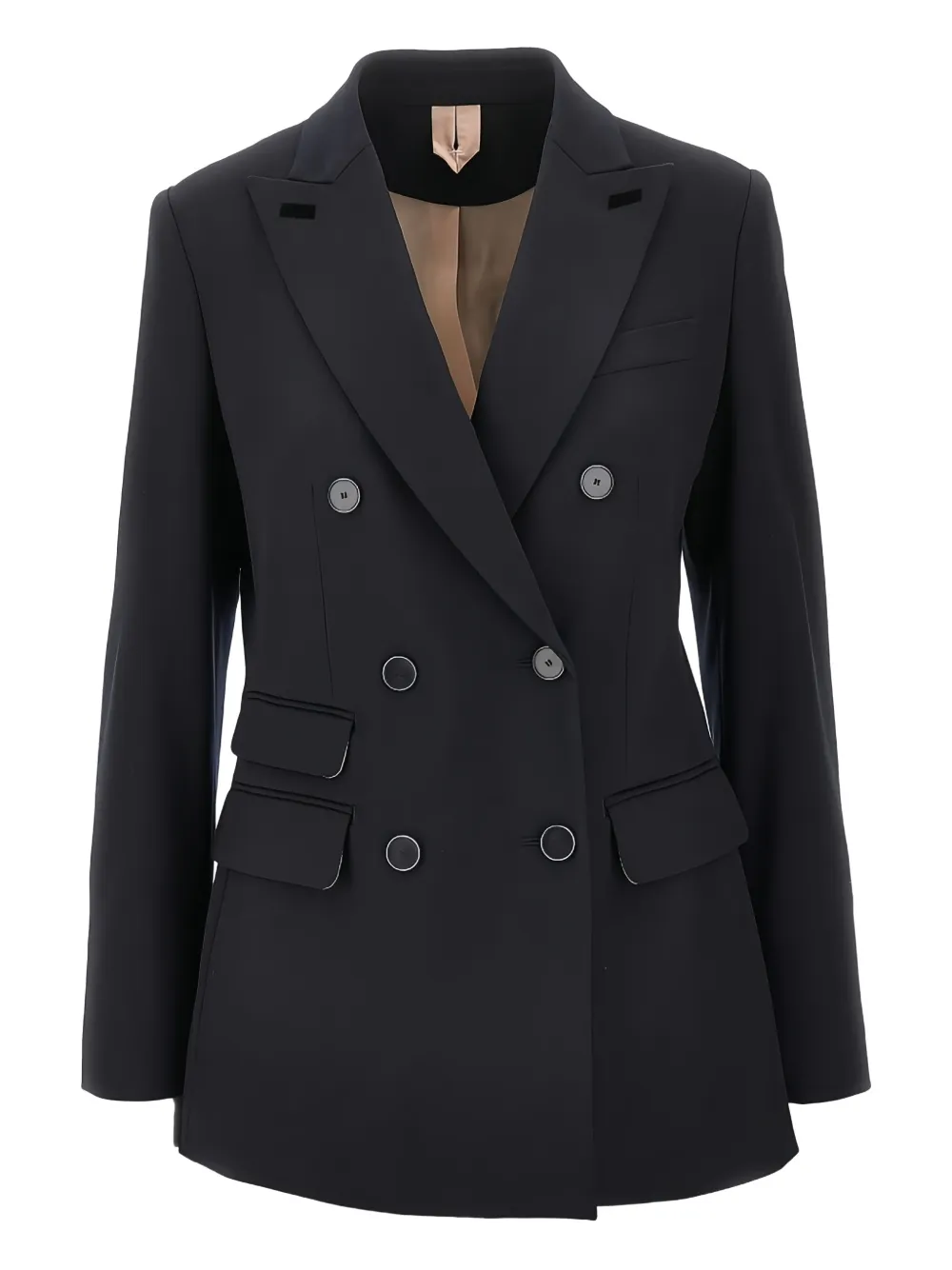 Max Mara Sart double-breasted blazer - Blau