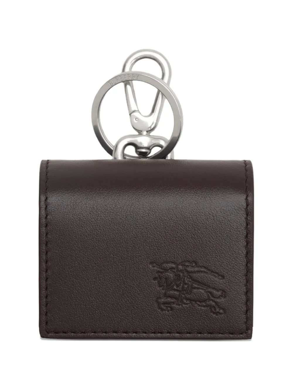 Burberry Custodia per AirPods Equestrian Knight - Marrone